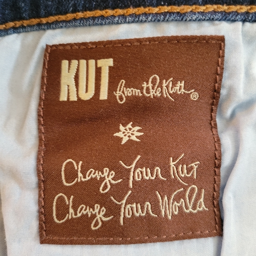 KUT FROM KLOTH // catherine patchwork printed den… - image 5